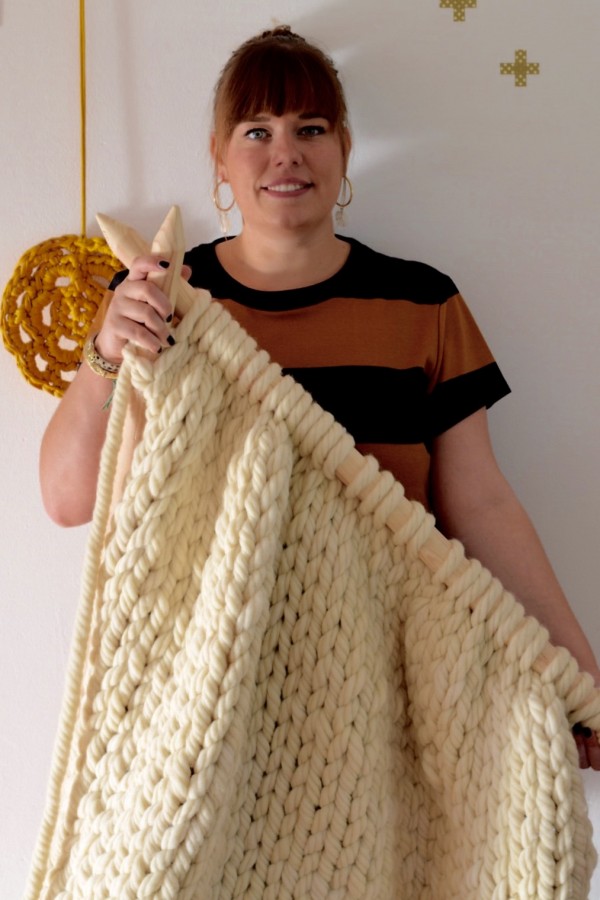 Reuzen deken - Handmade living