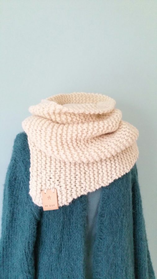 gevoeligheid conservatief pastel Col sjaal breien (gastblog van Lidy Nooij) - Happy Handmade living